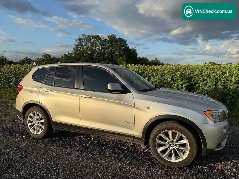 BMW X3 2013, фото з оголошення 1 з 19, VIN 5UXWX9C59E0D26874
