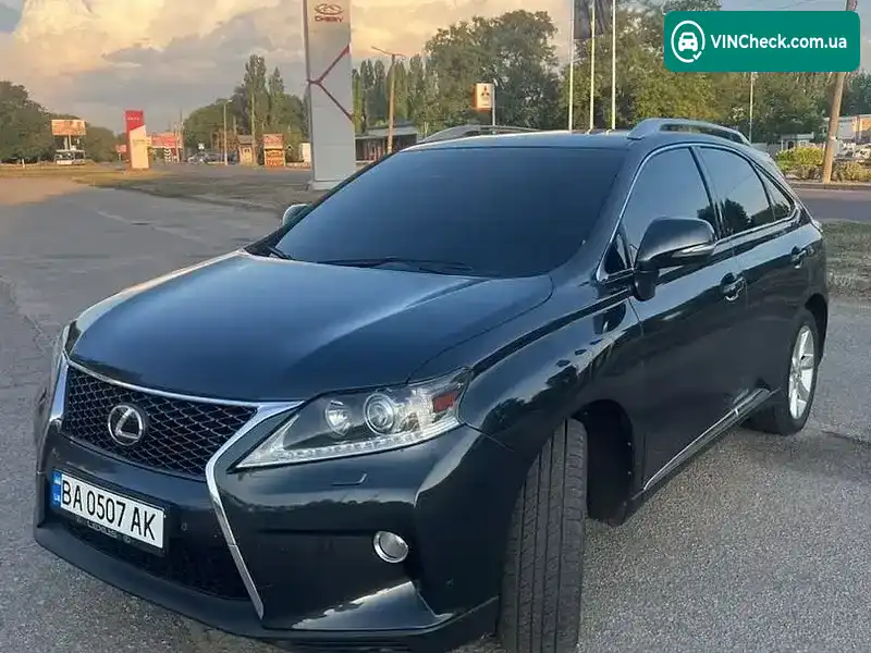 Lexus RX 2009, фото з оголошення 1 з 13, VIN 2T2BK1BA6AC033831