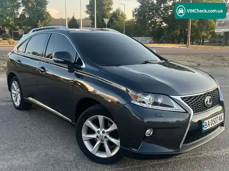 Lexus RX 2009, фото з оголошення 2 з 13, VIN 2T2BK1BA6AC033831