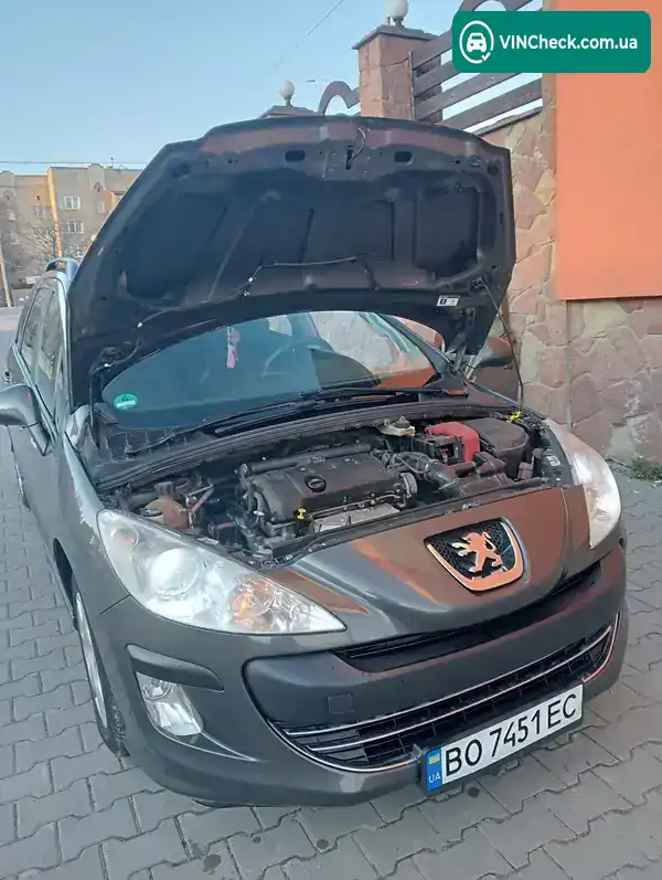 Peugeot 308 2008, фото з оголошення 1 з 12, VIN VF34E5FWC55291763