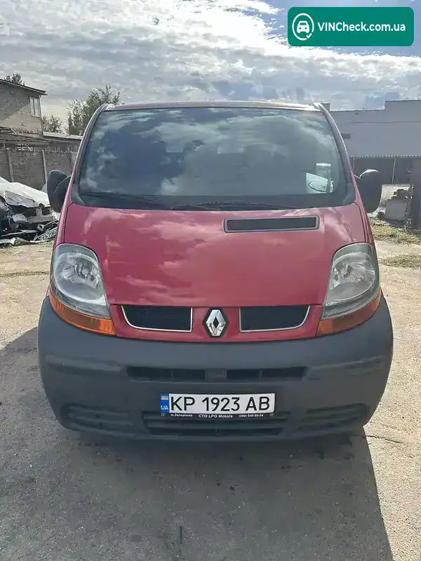 Renault Trafic 2004, фото з оголошення 2 з 21, VIN VF1FLABA54V219788