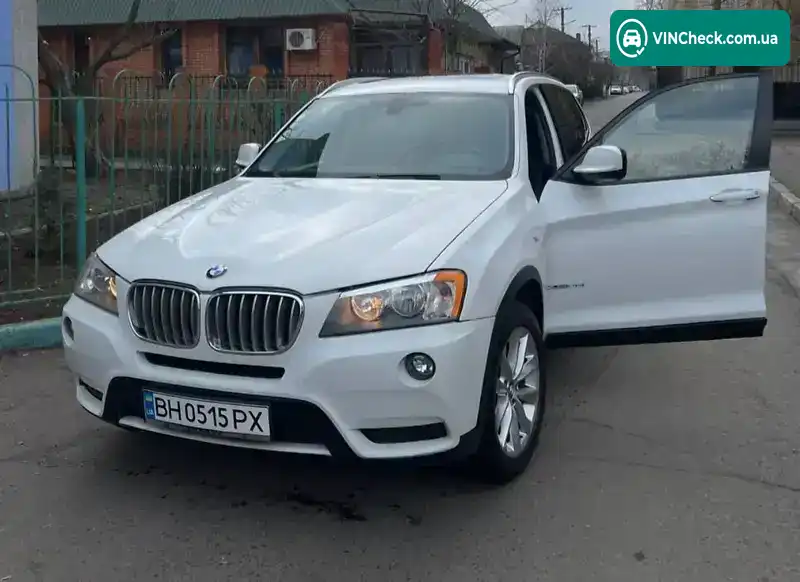 BMW X3 2014, фото з оголошення 1 з 2, VIN 5UXWX9C55E0D38729