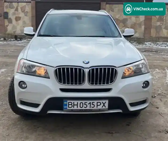 BMW X3 2014, фото з оголошення 2 з 2, VIN 5UXWX9C55E0D38729