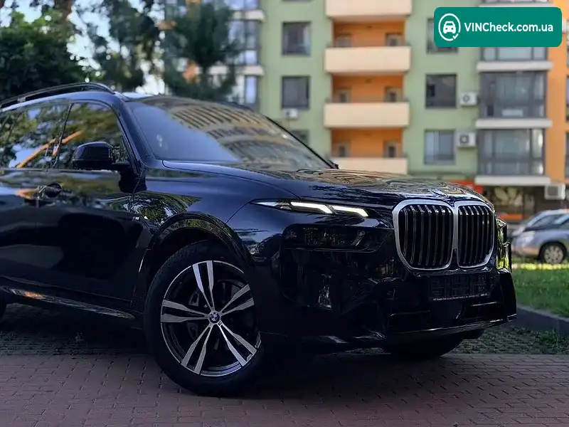 BMW X7 2024, фото з оголошення 1 з 20, VIN WBA21EM0609W54555