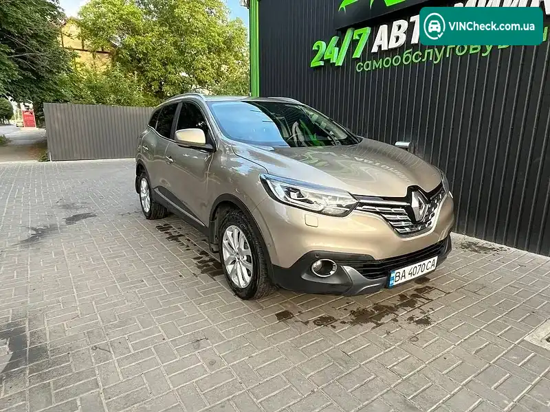 Renault Kadjar 2017, фото з оголошення 1 з 20, VIN VF1RFE00158671896