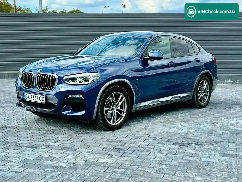 BMW X4 2018, фото з оголошення 1 з 20, VIN WBAVJ11050LF63034