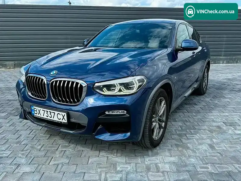 BMW X4 2018, фото з оголошення 2 з 20, VIN WBAVJ11050LF63034