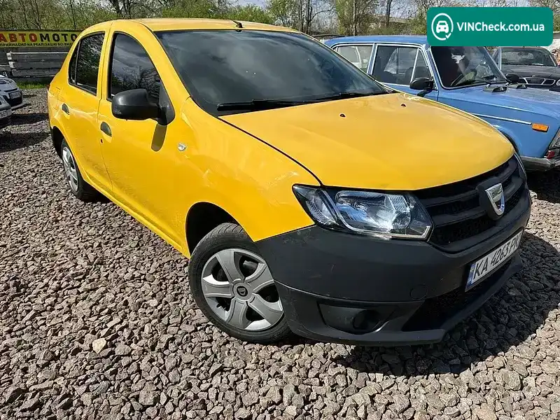 Dacia Logan 2016, фото з оголошення 1 з 11, VIN UU14SDE3454725526