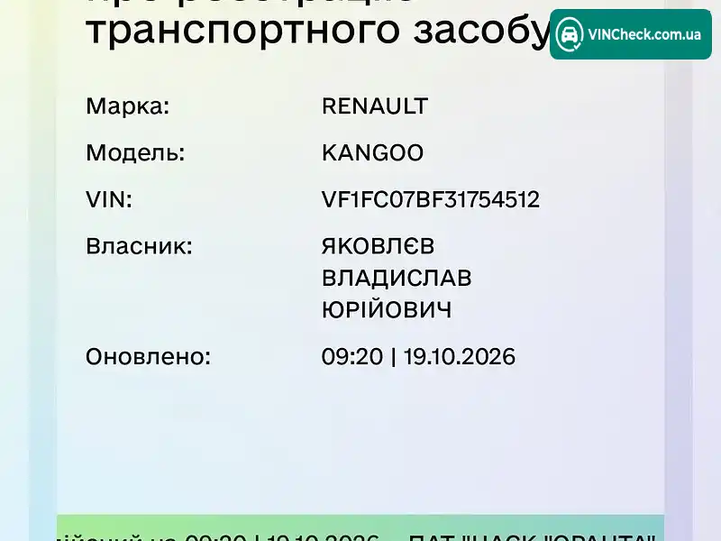 Renault Kangoo 2004, фото з оголошення 2 з 8, VIN VF1FC07BF31754512