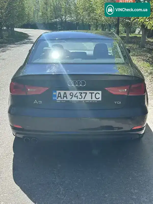 Audi A3 2016, фото з оголошення 1 з 8, VIN WAUZZZ8V1G1109523