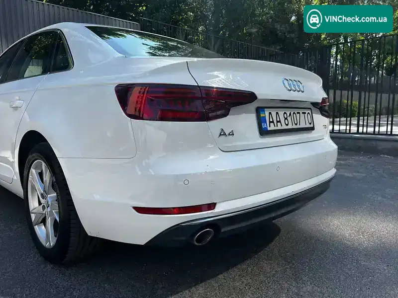 Audi A4 2017, фото з оголошення 2 з 20, VIN WAUZZZF44JA074624