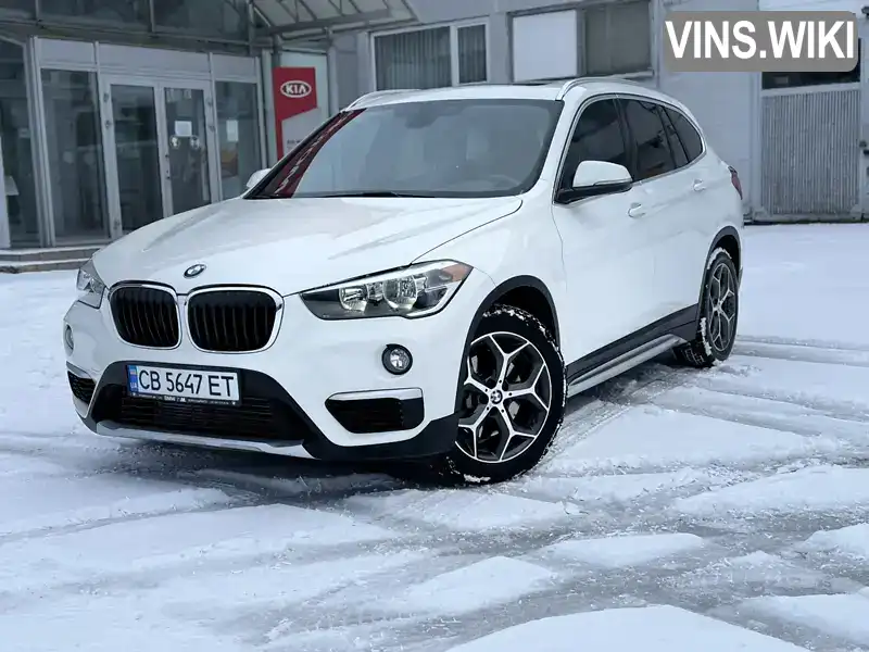 BMW X1 2018, фото з оголошення 1 з 21, VIN WBXHU7C31J3H43519