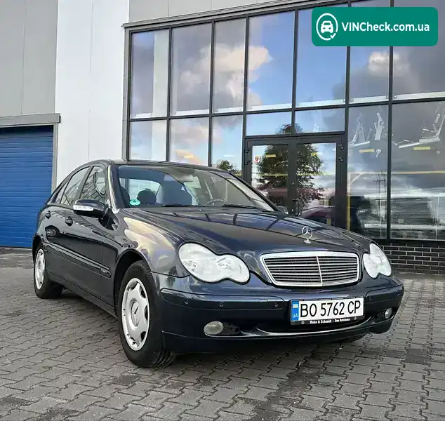 Mercedes-Benz C-Class 2003, фото з оголошення 1 з 15, VIN WDB2030461A543265