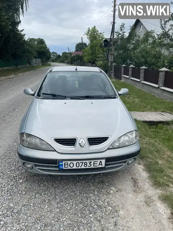 Renault Megane 1999, фото з оголошення 1 з 11, VIN VF1B5320502586430