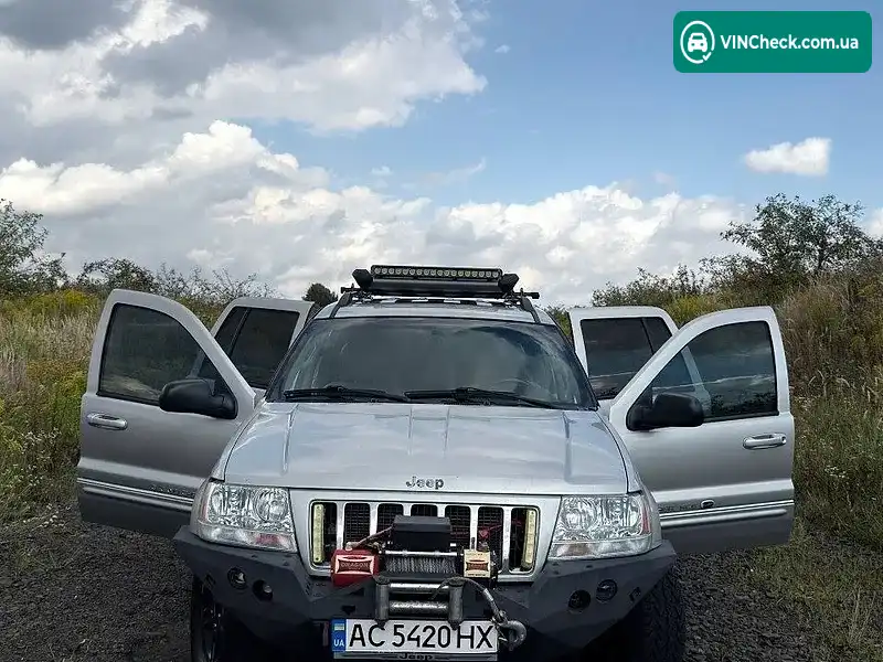 Jeep Grand Cherokee 2004, фото з оголошення 2 з 20, VIN 1J8G2E8A24Y150114