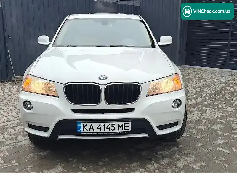 BMW X3 2012, фото з оголошення 1 з 20, VIN 5UXWX9C56D0A08127