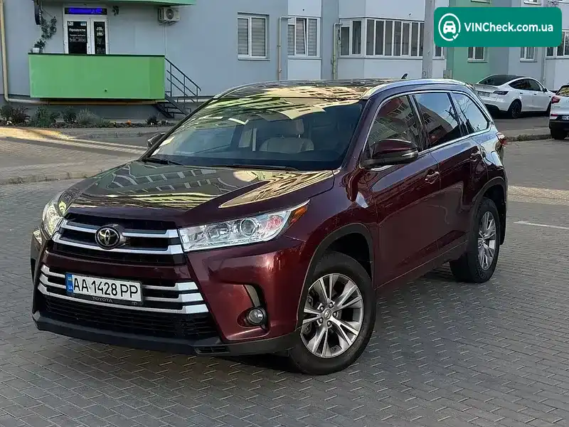 Toyota Highlander 2017, фото з оголошення 2 з 20, VIN 5TDJZRFH9JS494952