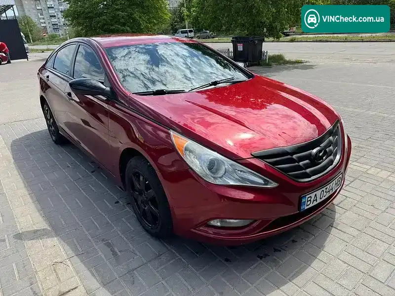 Hyundai Sonata 2011, фото з оголошення 2 з 12, VIN 5NPEC4AC5CH343701