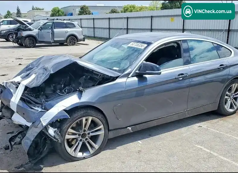 BMW 4 Series 2017, фото з оголошення 1 з 7, VIN WBA4F7C53HG787350
