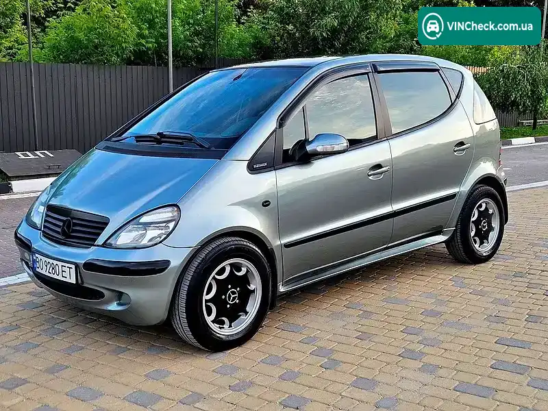 Mercedes-Benz A-Class 2004, фото з оголошення 2 з 20, VIN WDD1681091K050278