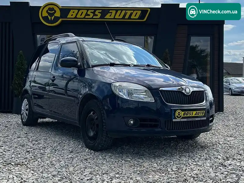 Skoda Roomster 2009, фото з оголошення 1 з 17, VIN TMBMC65J095038003