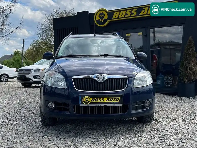 Skoda Roomster 2009, фото з оголошення 2 з 17, VIN TMBMC65J095038003