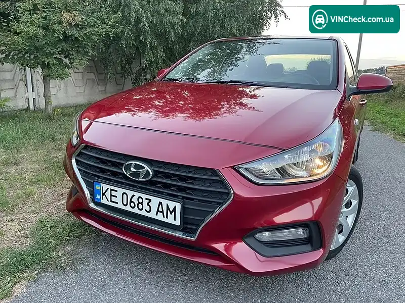 Hyundai Accent 2018, фото з оголошення 2 з 12, VIN Z94K241BBKR103720