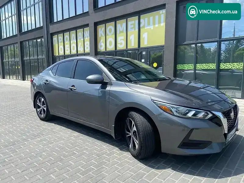 Nissan Sentra 2020, фото з оголошення 2 з 10, VIN 3N1AB8CV1LY286474