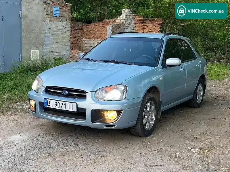 Subaru Impreza 2005, фото з оголошення 1 з 14, VIN JF1GG5LR55G028738