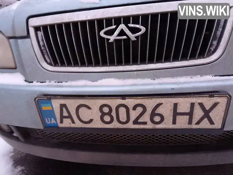 Chery Amulet 2007, фото з оголошення 2 з 9, VIN Y6DDA11BX8D010193