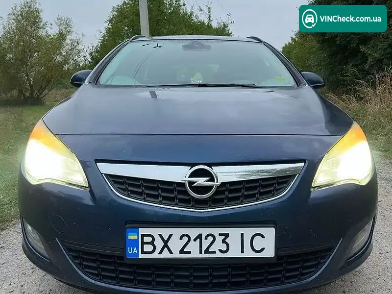 Opel Astra 2011, фото з оголошення 2 з 15, VIN W0LPD8EA1B8115695