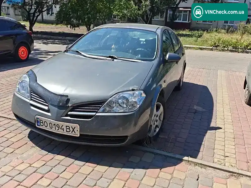 Nissan Primera 2002, фото з оголошення 1 з 7, VIN SJNBEAP12U0064902