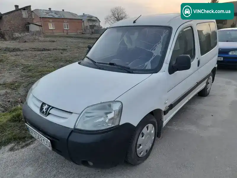 Peugeot Partner 2006, фото з оголошення 1 з 15, VIN VF3GB9HWC96180055
