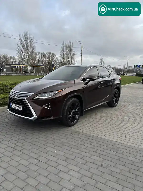 Lexus RX 2018, фото з оголошення 1 з 14, VIN JTJBAMCA602062005