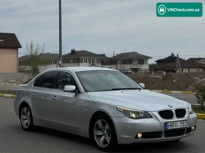 BMW 5 Series 2005, фото з оголошення 2 з 8, VIN WBANC510X0B124710