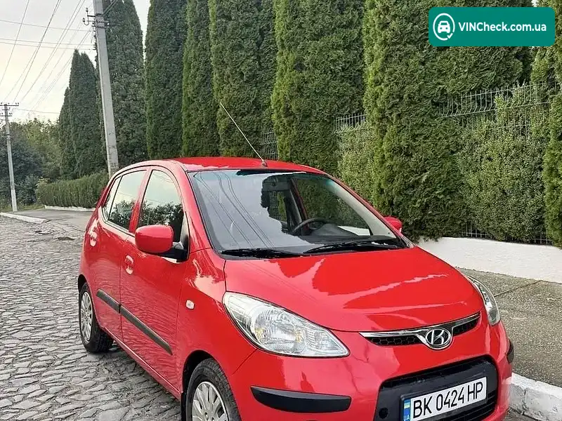 Hyundai i10 2008, фото з оголошення 1 з 6, VIN MALAM51BBAM740177