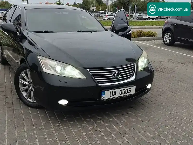 Lexus ES 2008, фото з оголошення 1 з 21, VIN JTHBJ46G382221771