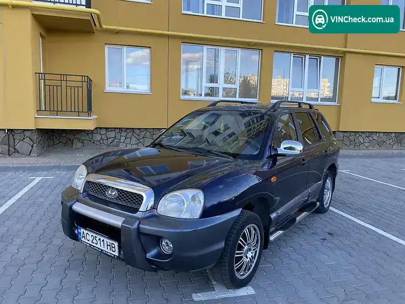 Hyundai Santa FE 2004, фото з оголошення 2 з 20, VIN KMHSC81BP4U785082
