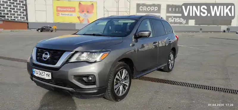 Nissan Pathfinder 2019, фото з оголошення 1 з 17, VIN 5N1DR2MN3KC622338
