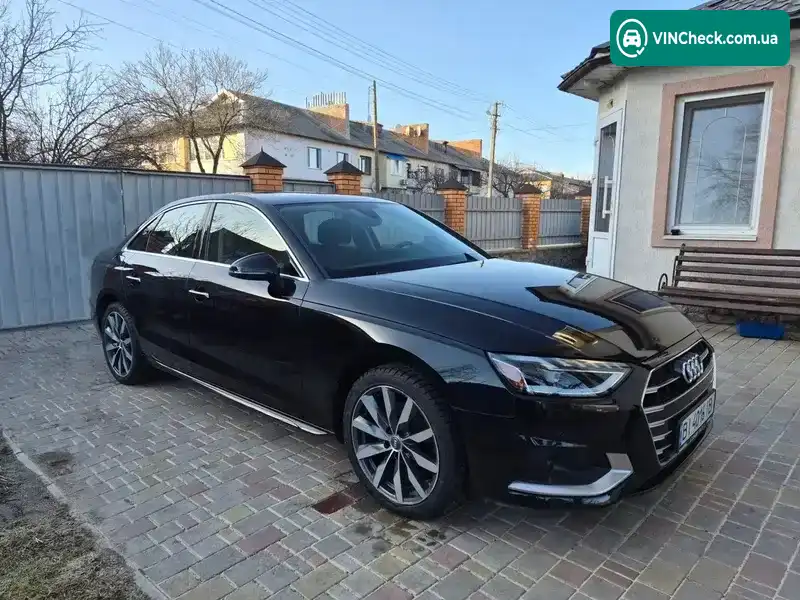 Audi A4 2020, фото з оголошення 1 з 9, VIN WAUHMAF42LA072482