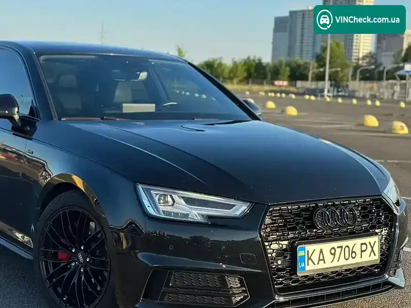 Audi A4 2017, фото з оголошення 2 з 20, VIN WAUENAF48JN001227