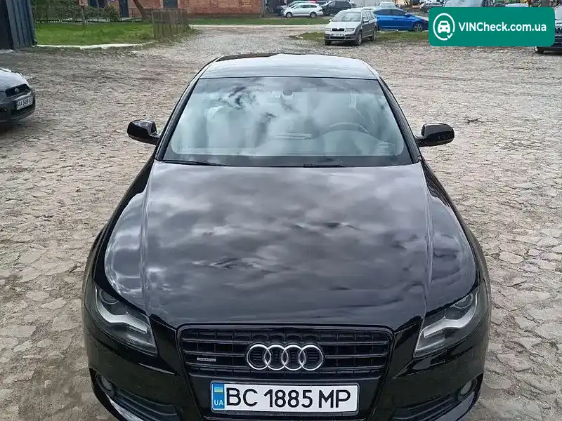 Audi A4 2010, фото з оголошення 2 з 20, VIN WAUZZZ8K8BN025738
