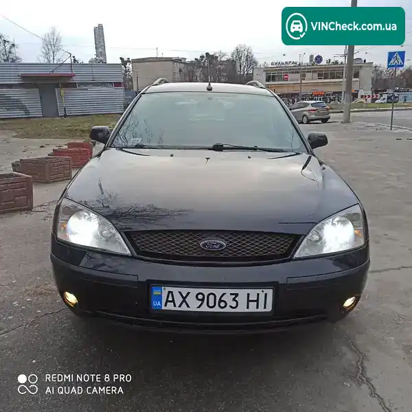 Ford Mondeo 2001, фото з оголошення 2 з 17, VIN WF0WXXGBBW1D82375