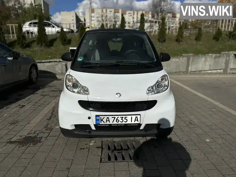 Smart Fortwo 2008, фото з оголошення 2 з 12, VIN WME4513301K188513