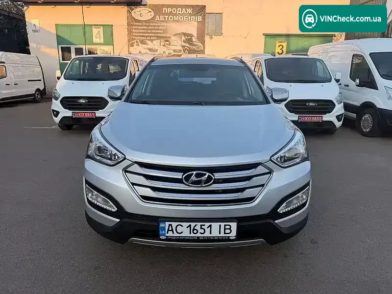 Hyundai Santa FE 2014, фото з оголошення 2 з 20, VIN KMHST81XDEU268266