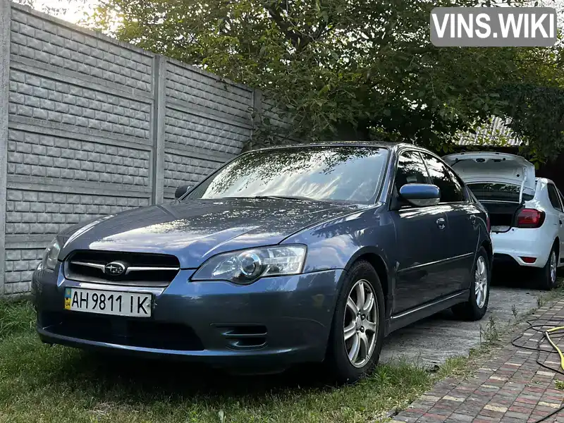 Subaru Legacy 2003, фото з оголошення 1 з 9, VIN JF1BL5LL54G002413