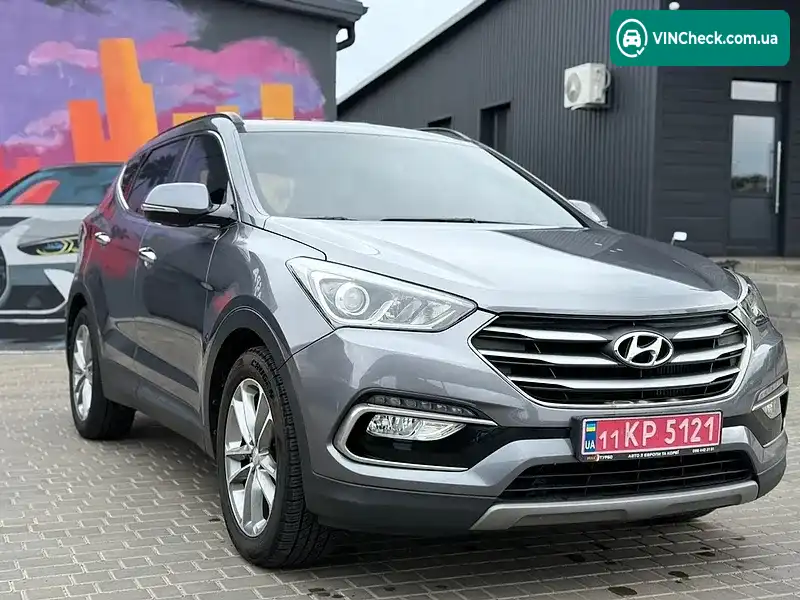 Hyundai Santa FE 2016, фото з оголошення 1 з 20, VIN KMHSW81UBGU682463