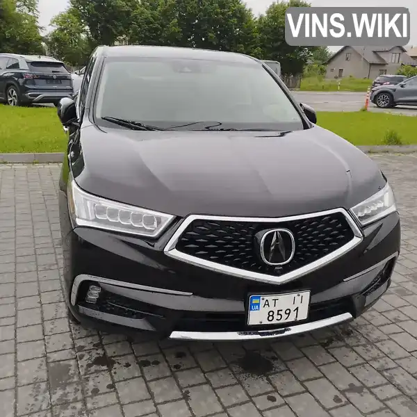 Acura MDX 2017, фото з оголошення 2 з 21, VIN 5FRYD4H57HB031319