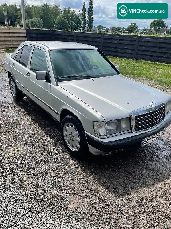 Mercedes-Benz 190 1985, фото з оголошення 2 з 15, VIN WDB2010241A401776