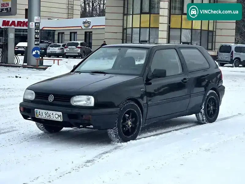 Volkswagen Golf 1992, фото з оголошення 1 з 21, VIN WVWZZZ1HZNW384091